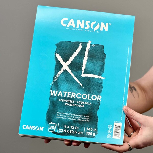 Canson XL Series Watercolor Pad 9x12